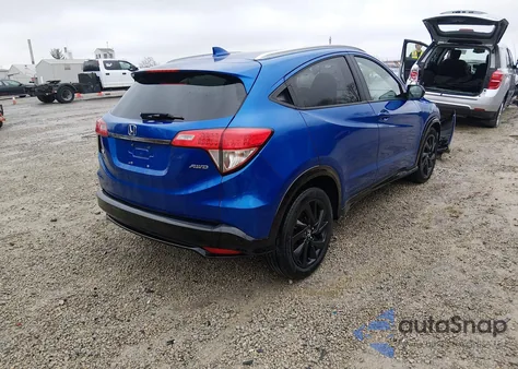 2022 Honda Hr-V Awd Sport z USA, uszkodzony, nr VIN 3CZRU6H17NM776183